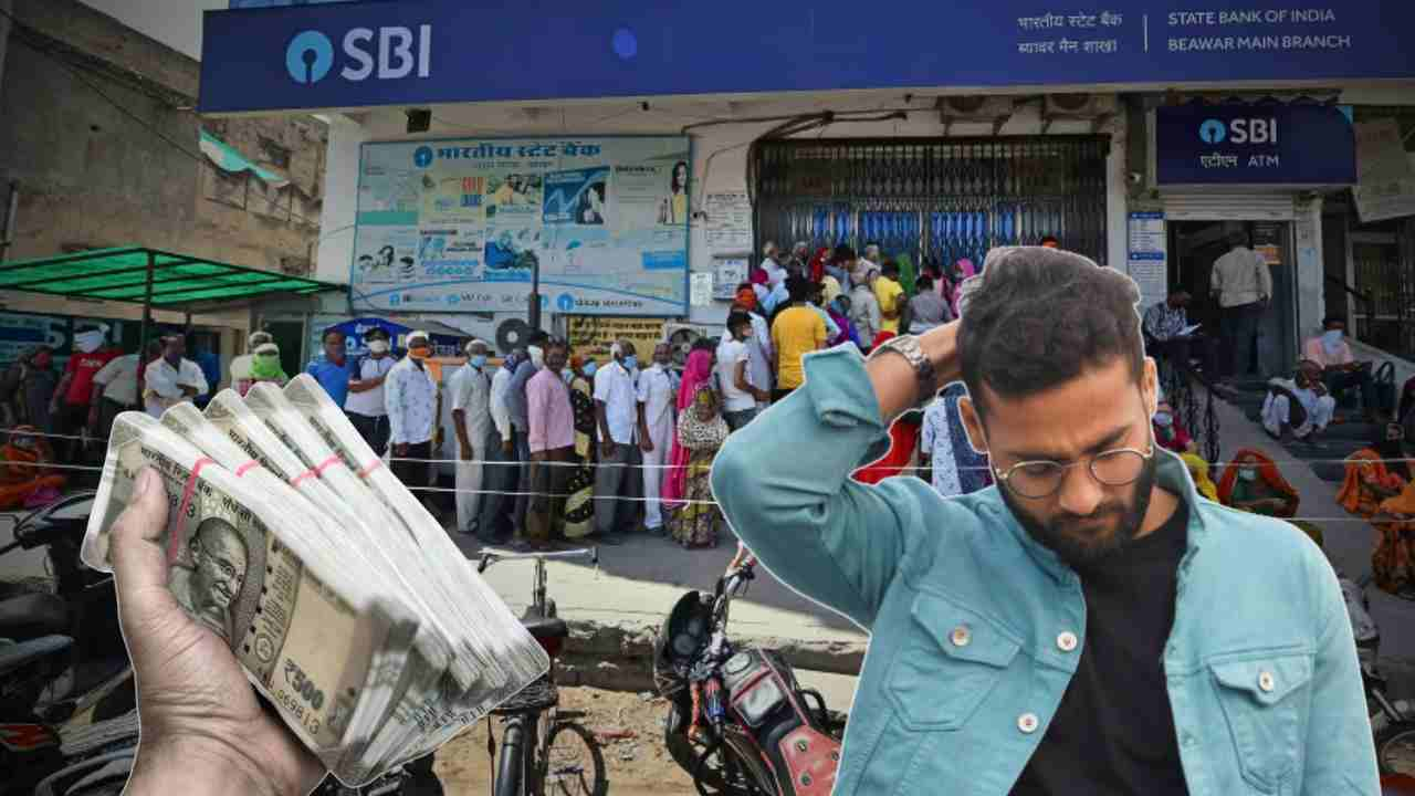 In just 5 days SBI has lost 45 thousand crore rupees