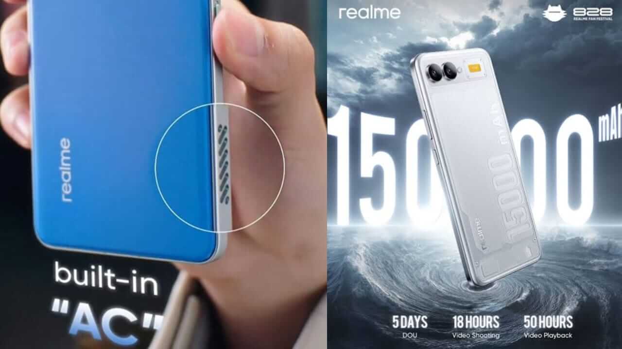 Realme Chill Fan Phone launched with 15000 mah Battery