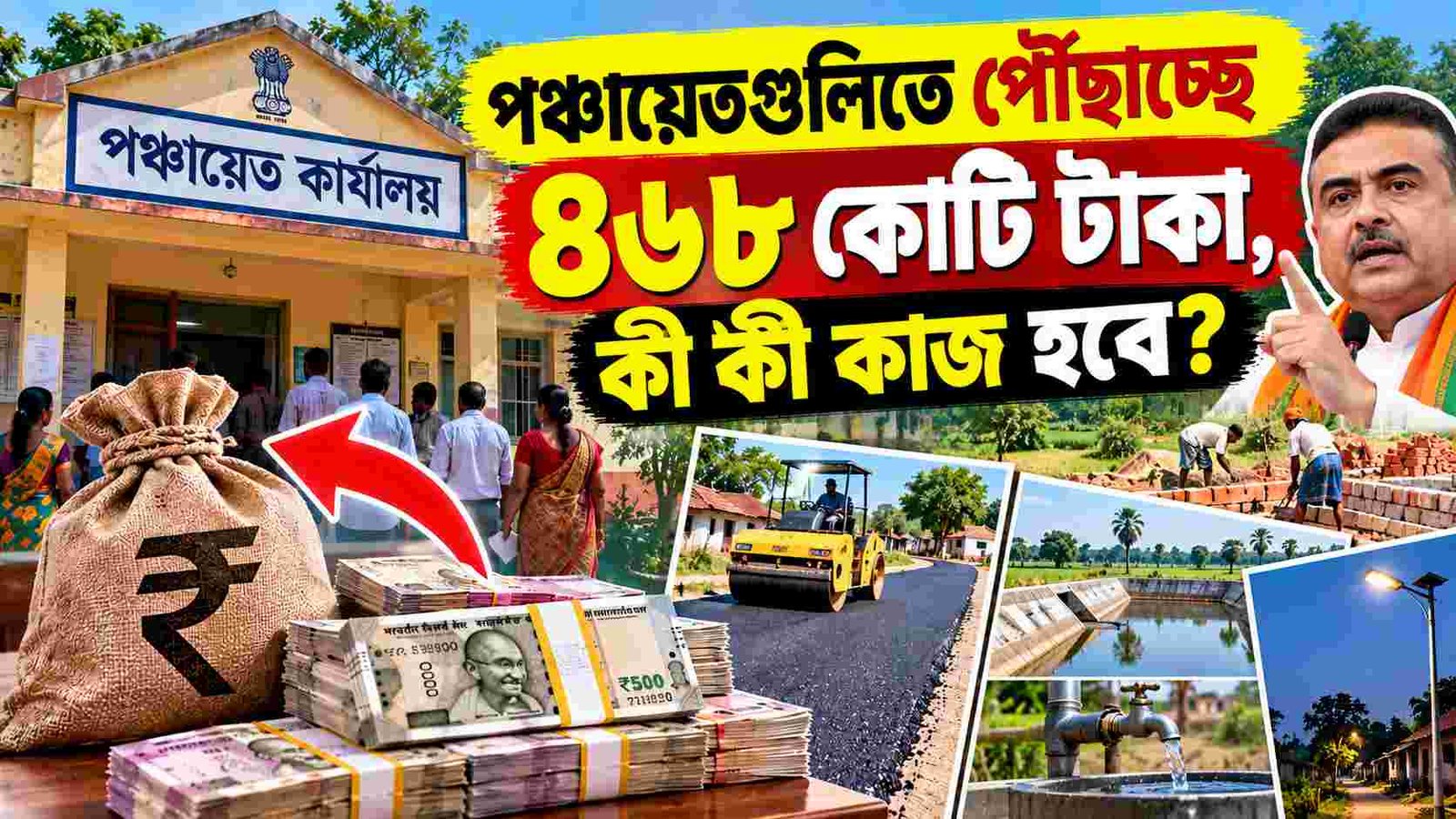 nabanna released rs 468 crores for west bengal panchayats rural development