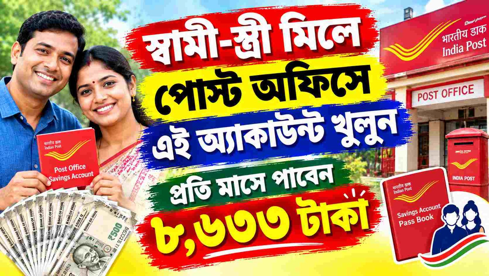 post office mis joint account monthly income 8633