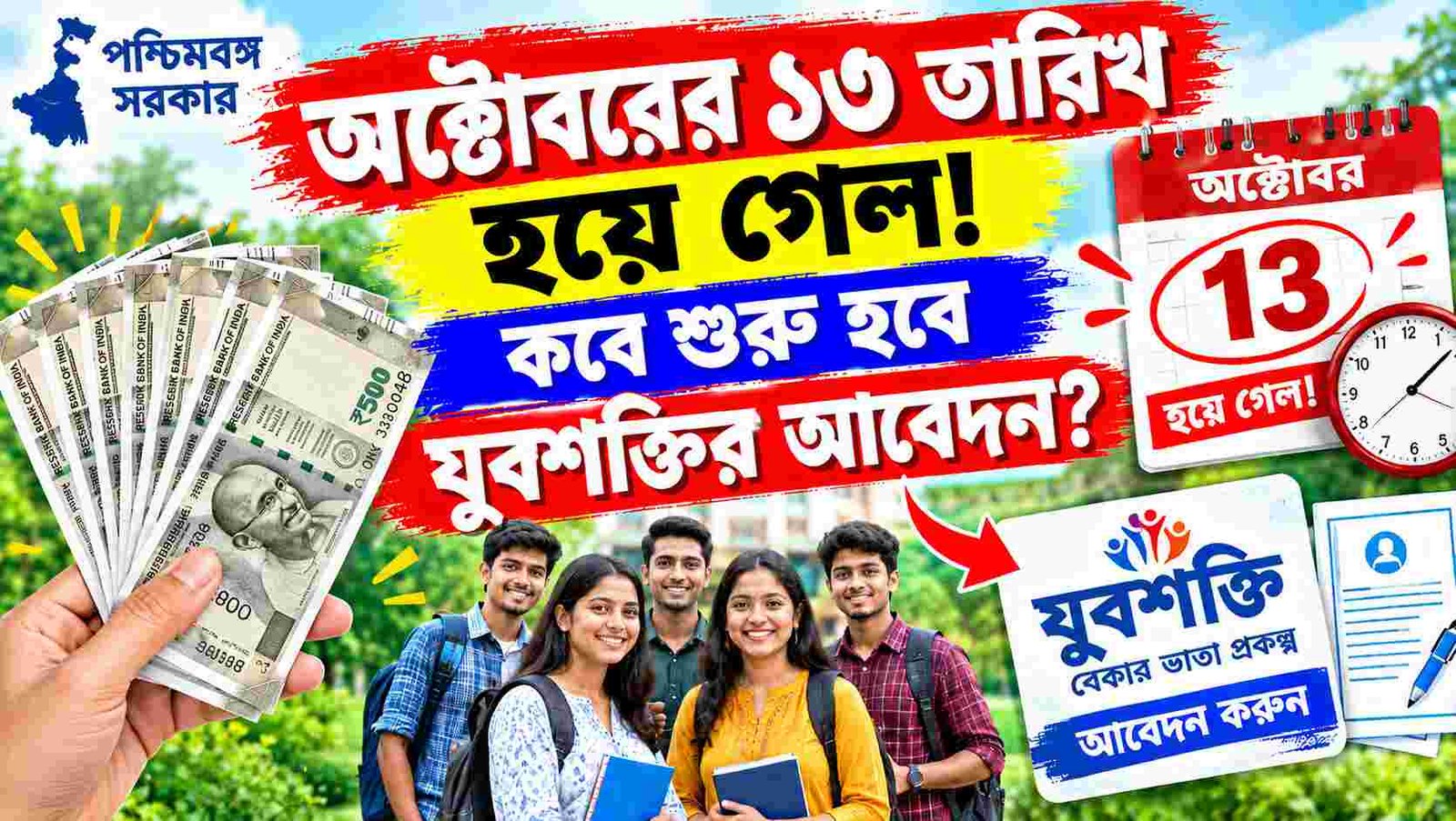 yuva shakti application not started october update